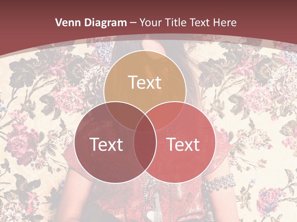 Ring Lips Y PowerPoint Template