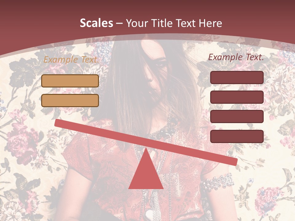 Ring Lips Y PowerPoint Template