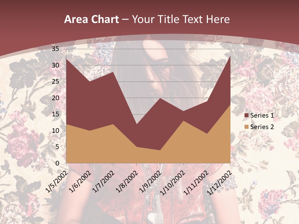 Ring Lips Y PowerPoint Template