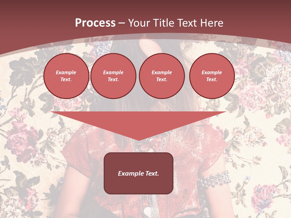 Ring Lips Y PowerPoint Template