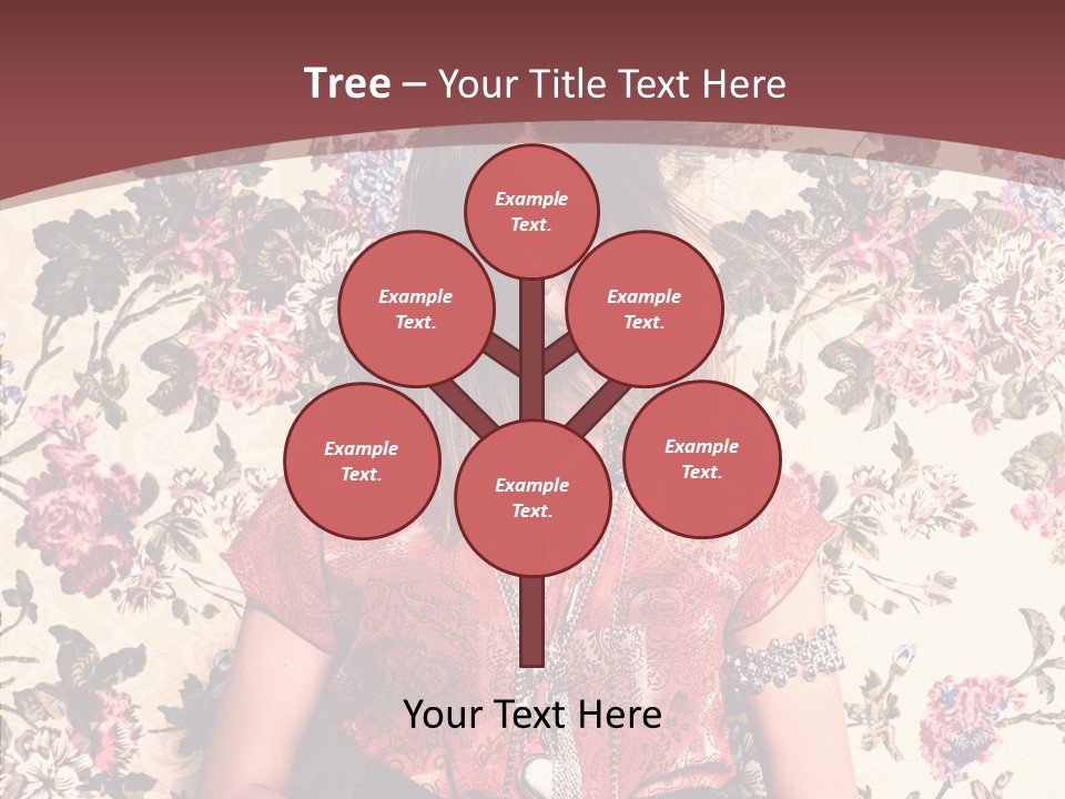 Ring Lips Y PowerPoint Template