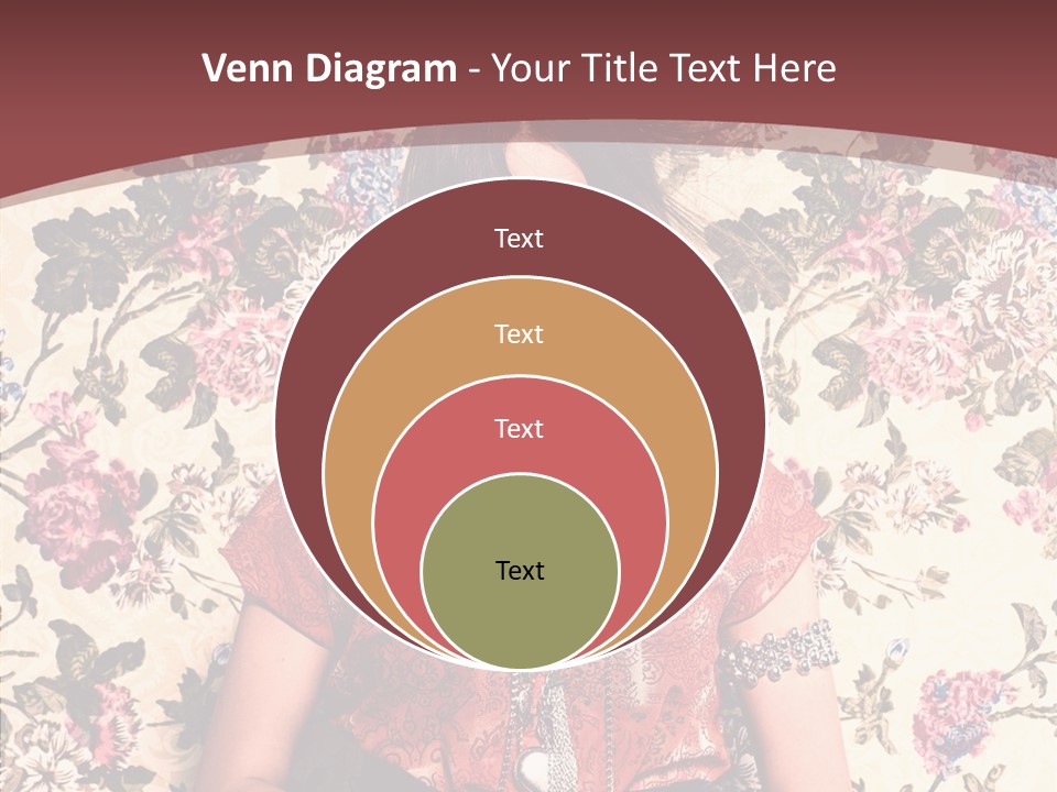 Ring Lips Y PowerPoint Template