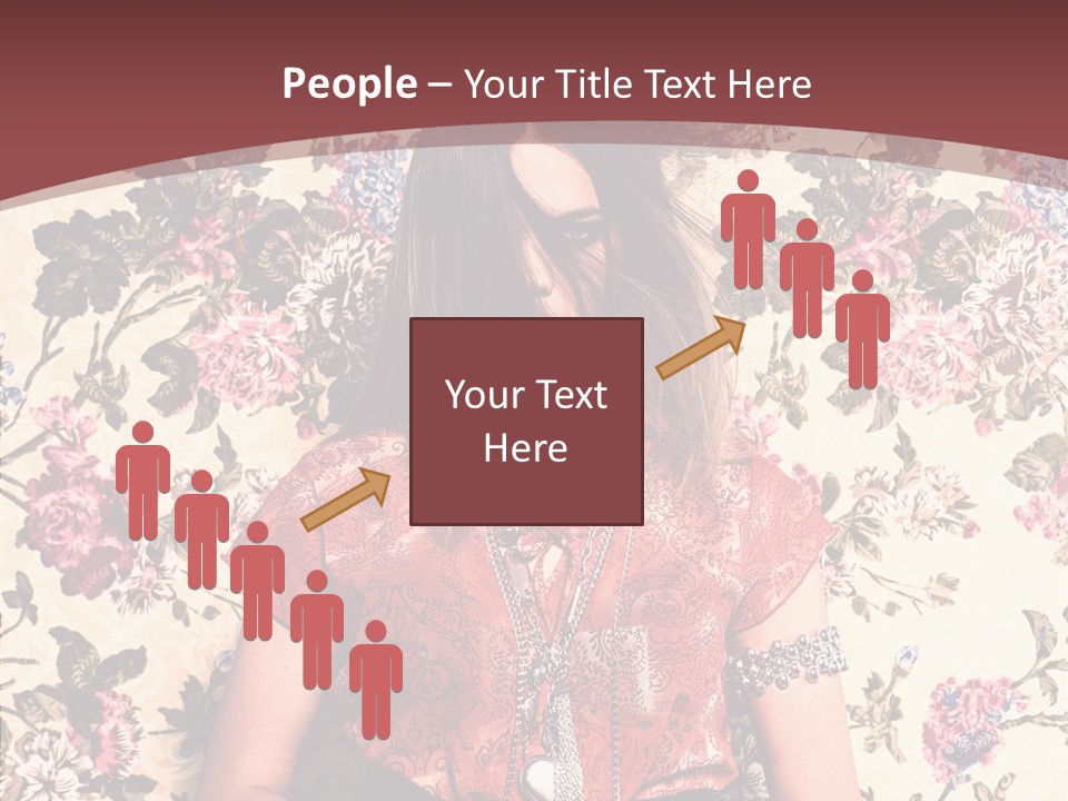 Ring Lips Y PowerPoint Template