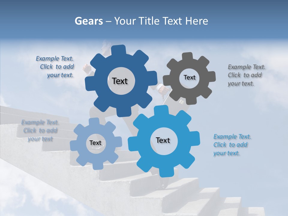 Caucasian Foreman Motion PowerPoint Template