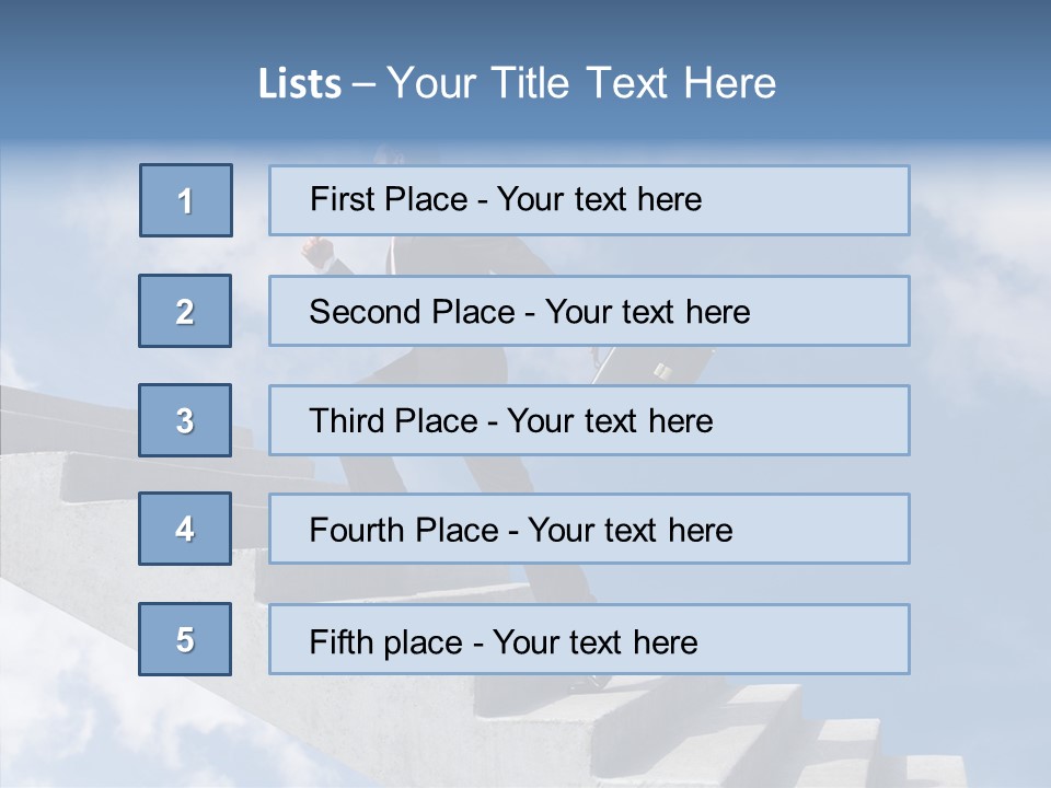Caucasian Foreman Motion PowerPoint Template