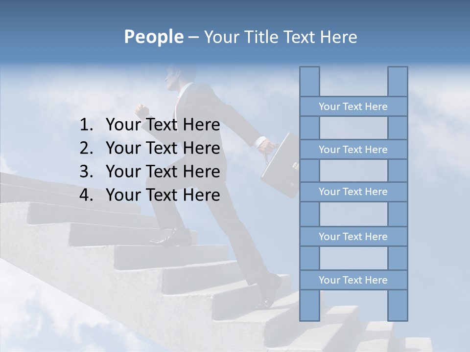 Caucasian Foreman Motion PowerPoint Template