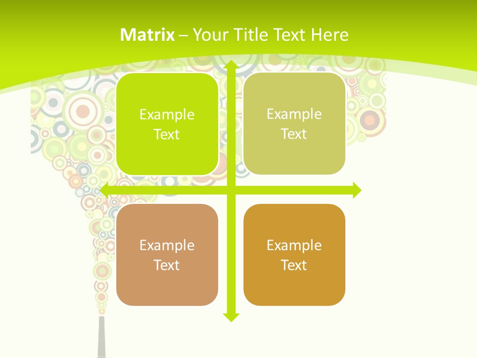 Plant Effect City PowerPoint Template