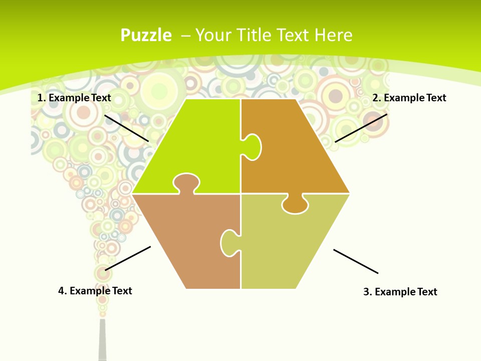 Plant Effect City PowerPoint Template