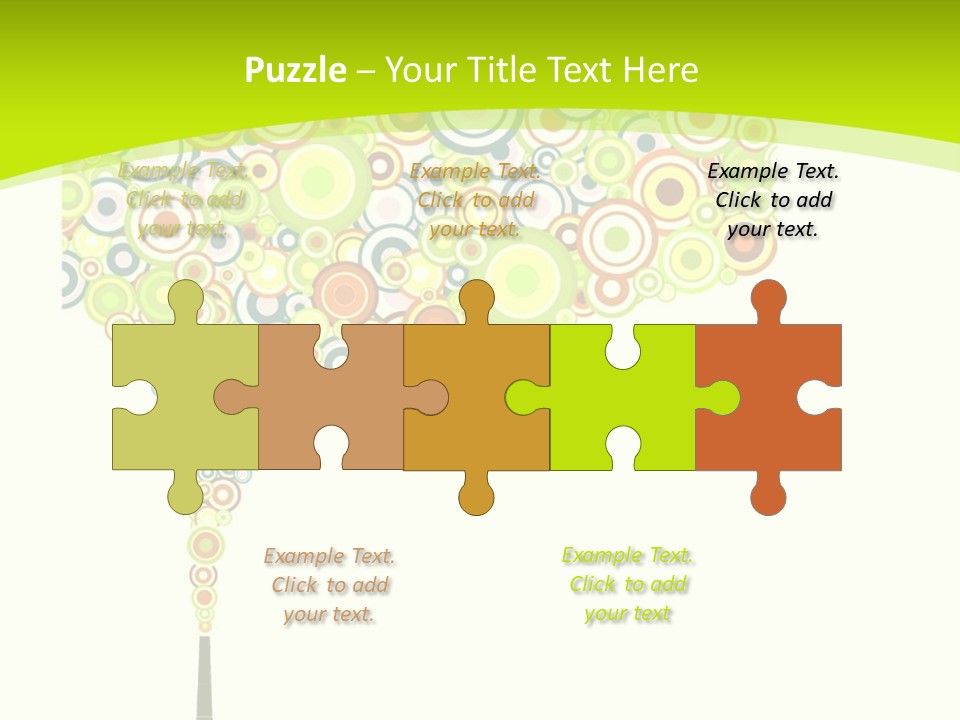 Plant Effect City PowerPoint Template