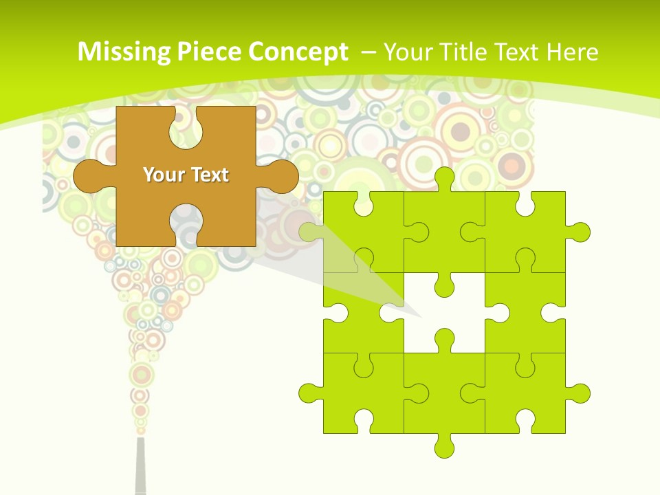 Plant Effect City PowerPoint Template