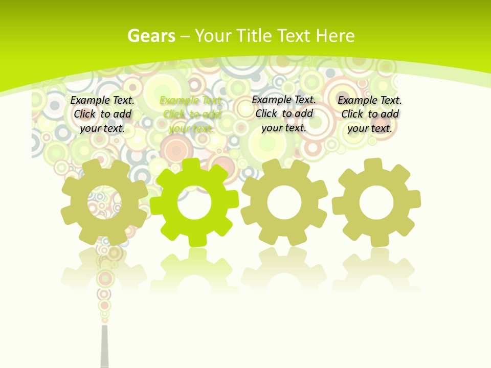 Plant Effect City PowerPoint Template