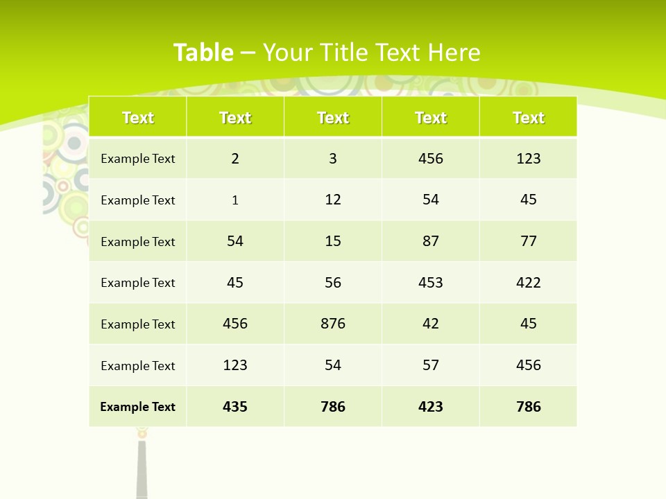 Plant Effect City PowerPoint Template