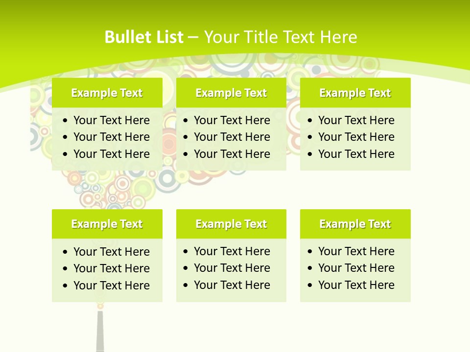 Plant Effect City PowerPoint Template