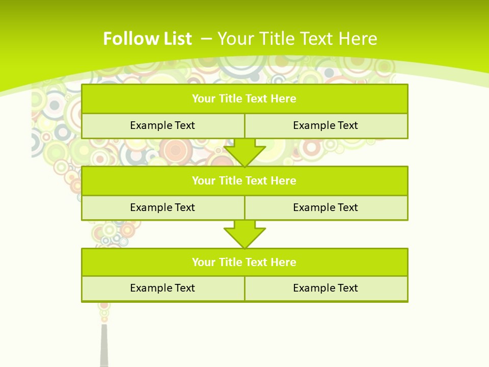 Plant Effect City PowerPoint Template