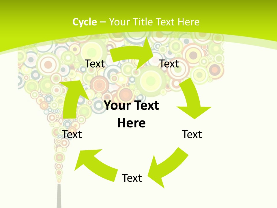 Plant Effect City PowerPoint Template