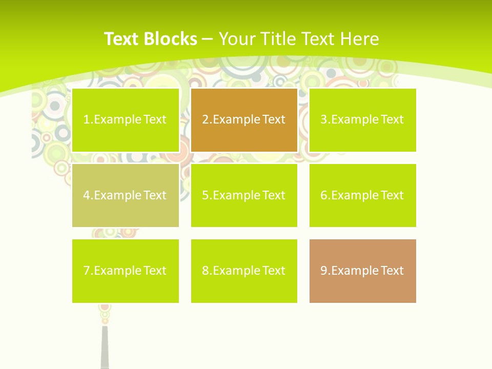 Plant Effect City PowerPoint Template