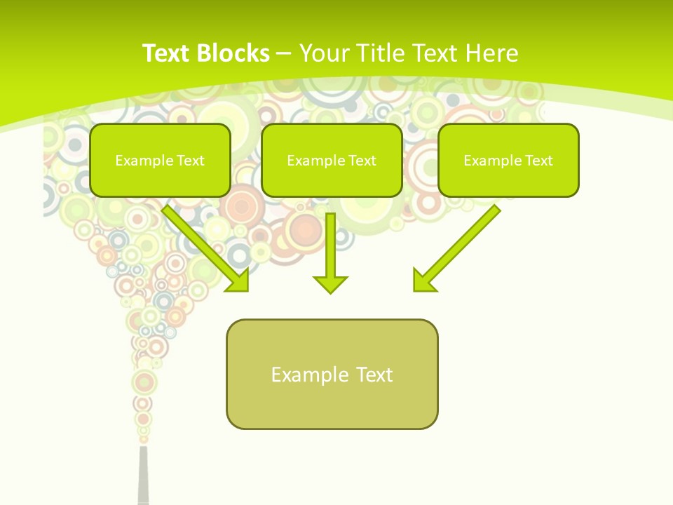 Plant Effect City PowerPoint Template