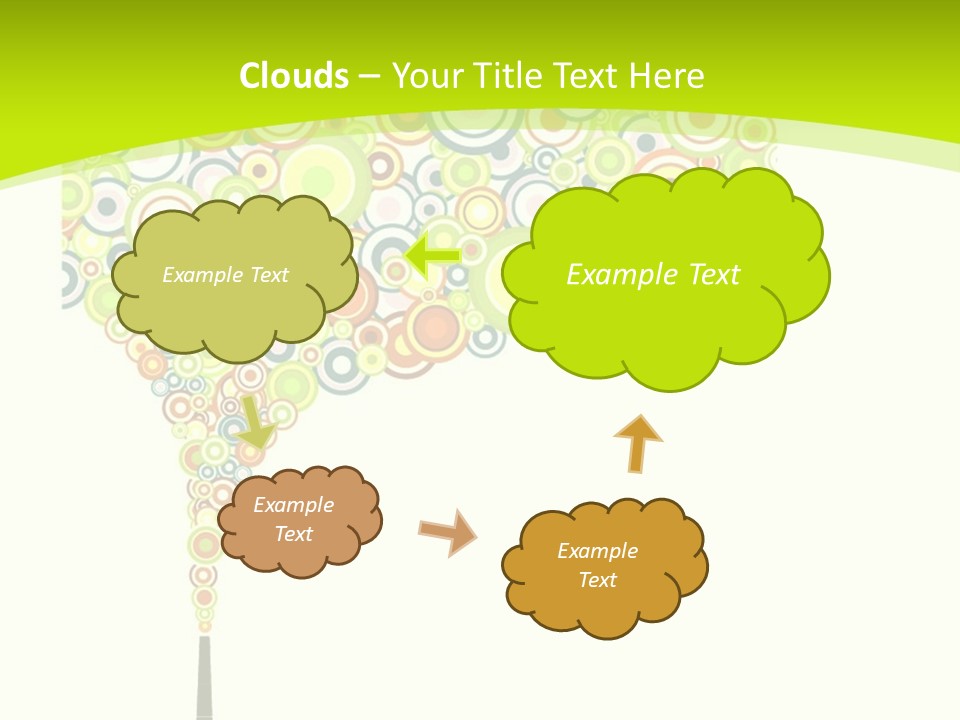 Plant Effect City PowerPoint Template