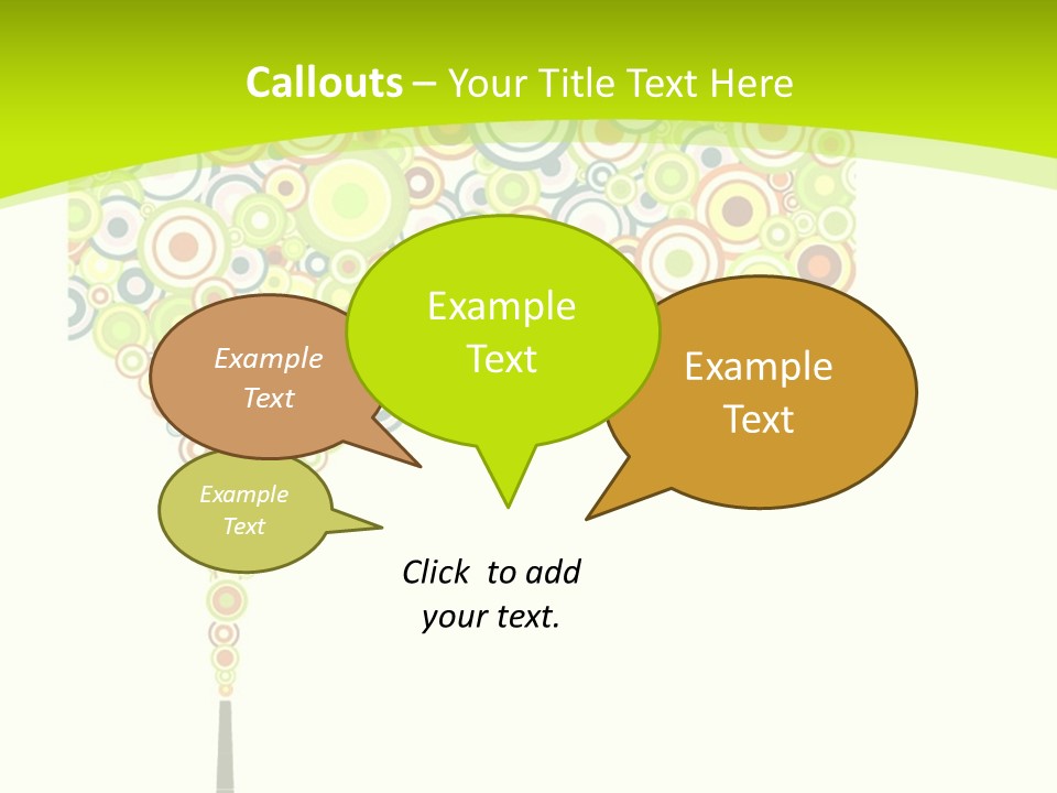 Plant Effect City PowerPoint Template