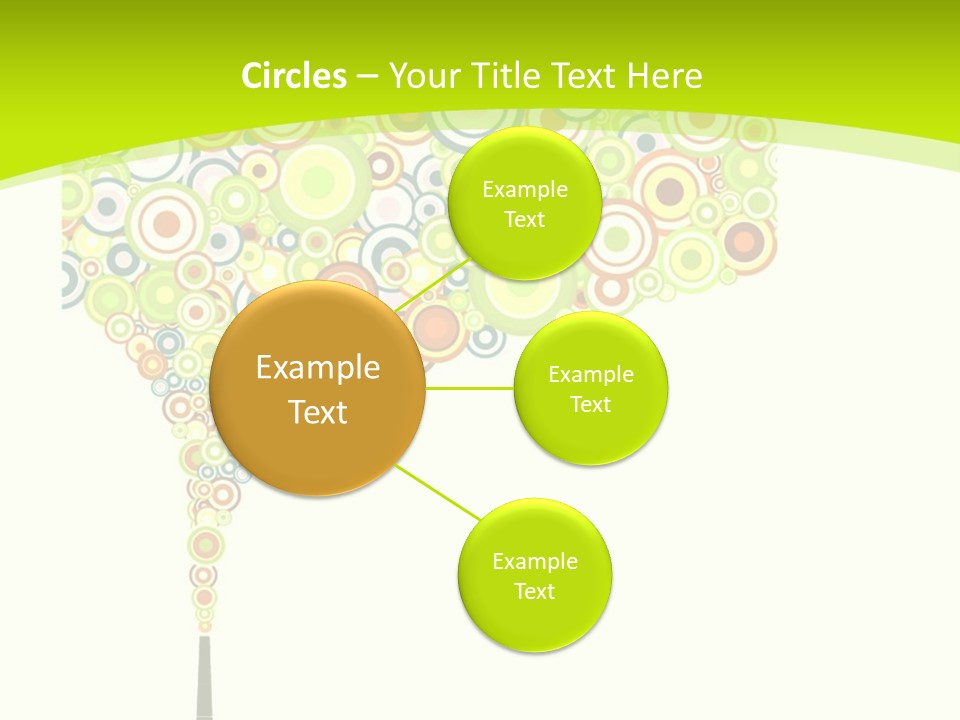 Plant Effect City PowerPoint Template