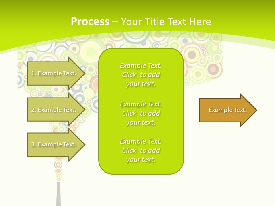 Plant Effect City PowerPoint Template