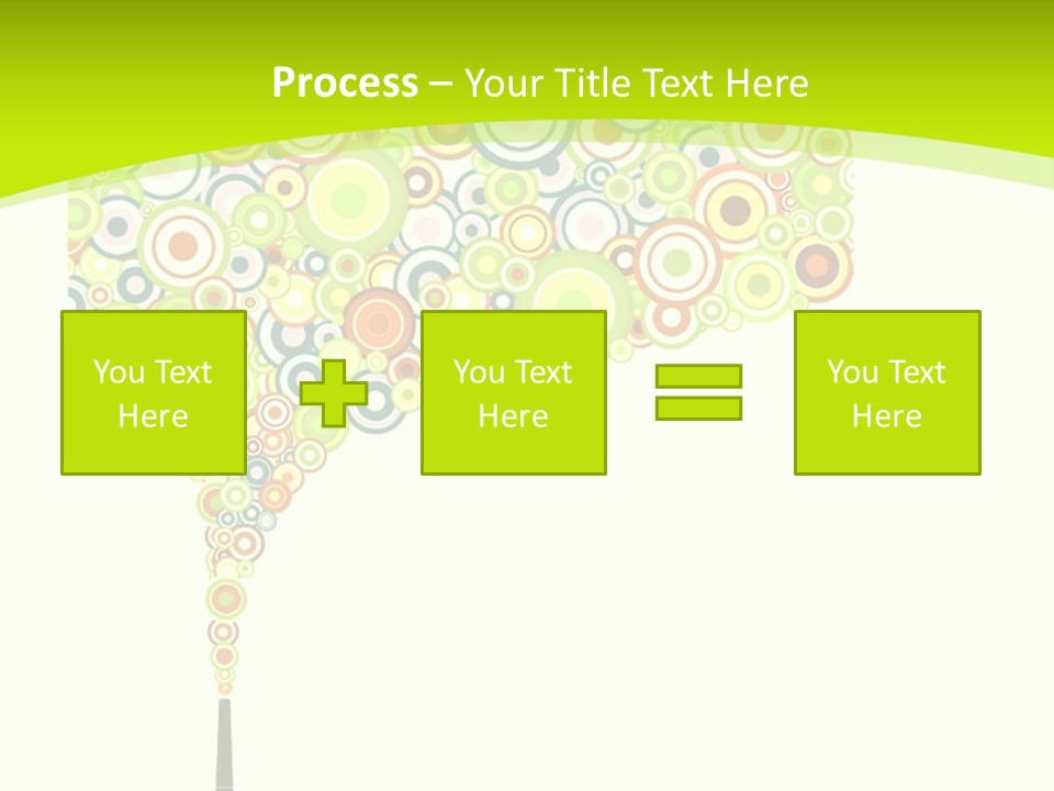 Plant Effect City PowerPoint Template