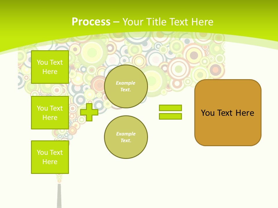 Plant Effect City PowerPoint Template