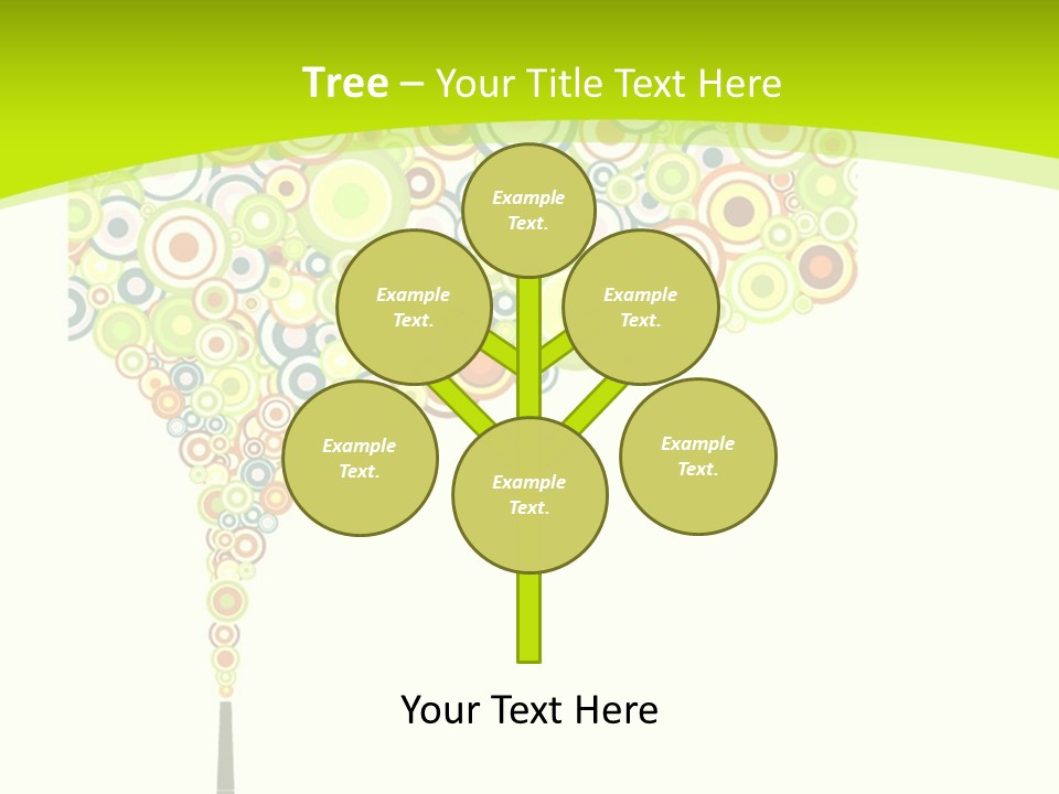Plant Effect City PowerPoint Template