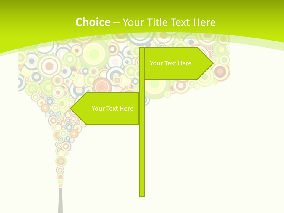 Plant Effect City PowerPoint Template