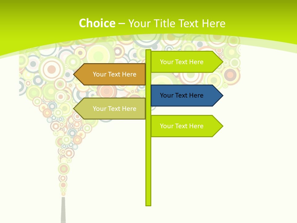 Plant Effect City PowerPoint Template
