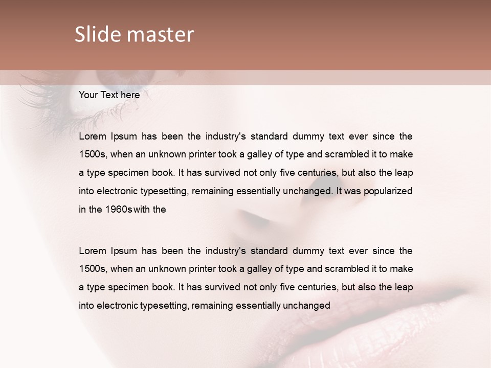 Communication Conference Figure PowerPoint Template