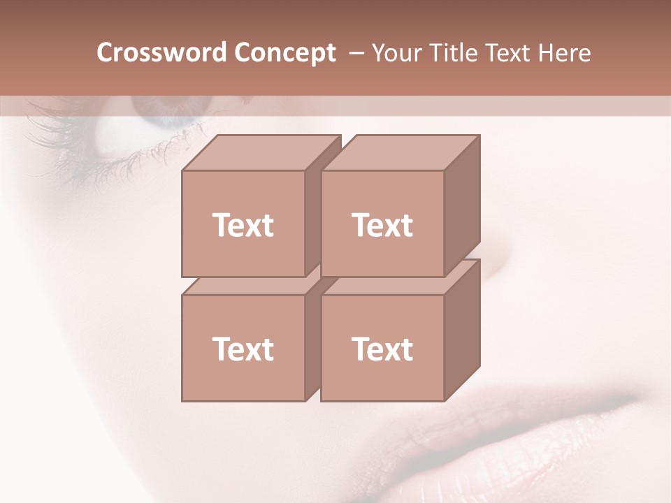 Communication Conference Figure PowerPoint Template