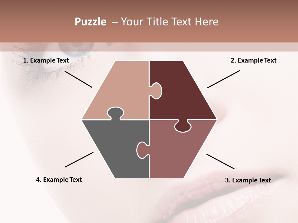 Communication Conference Figure PowerPoint Template