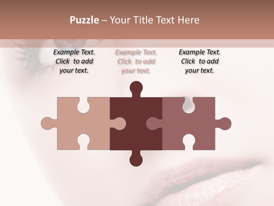 Communication Conference Figure PowerPoint Template