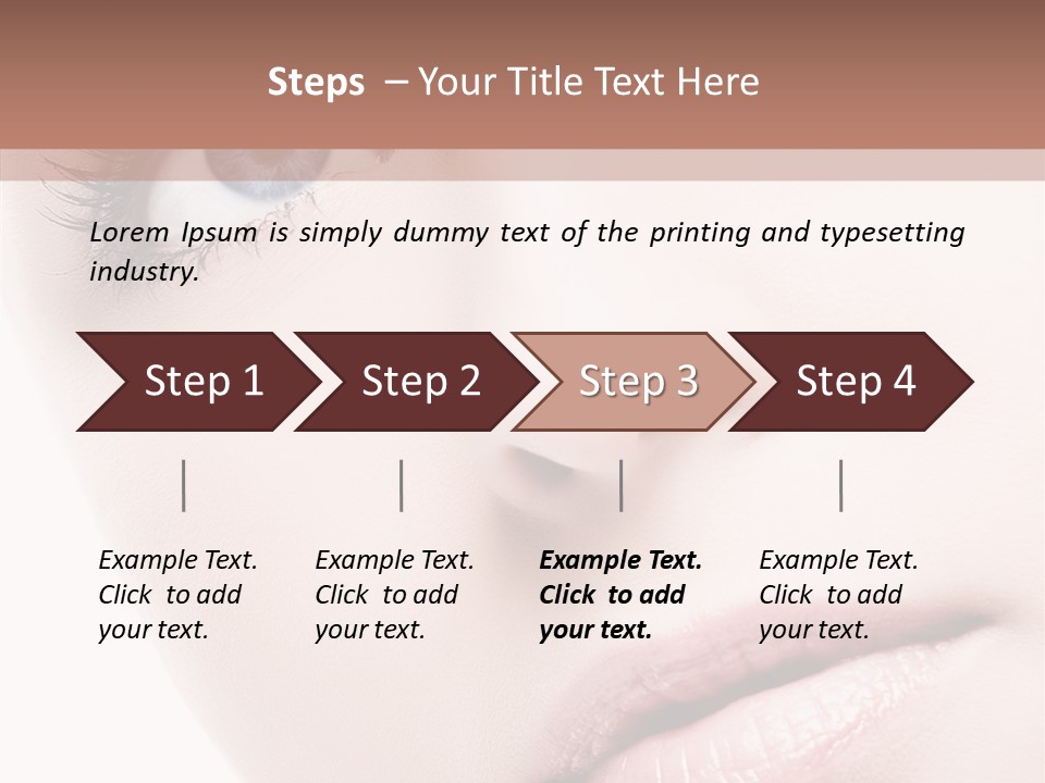 Communication Conference Figure PowerPoint Template