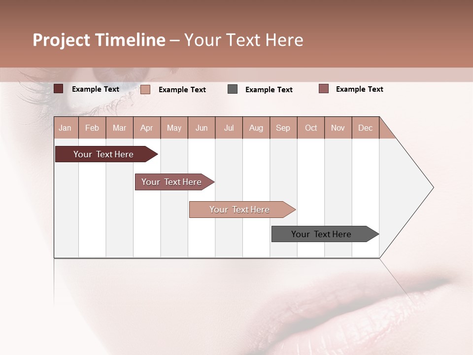 Communication Conference Figure PowerPoint Template