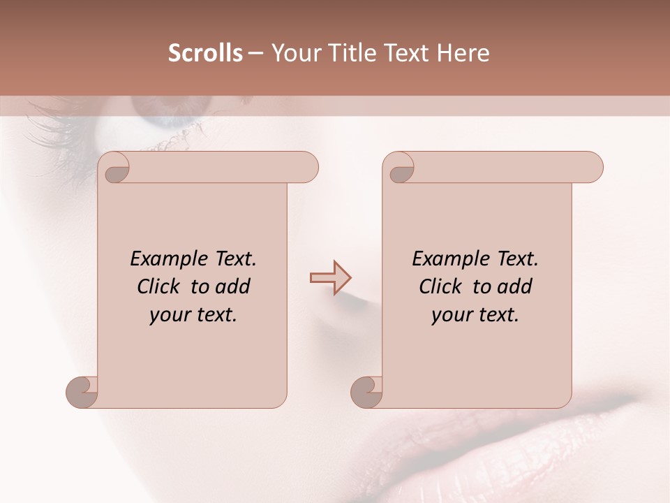 Communication Conference Figure PowerPoint Template