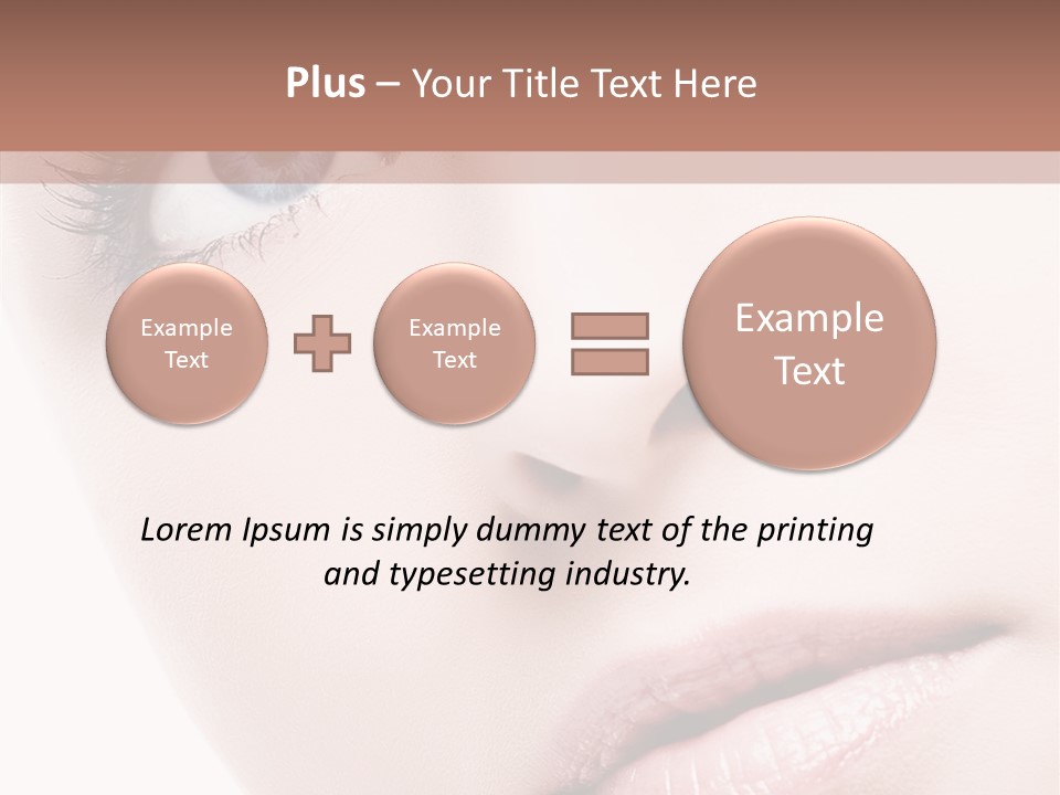 Communication Conference Figure PowerPoint Template