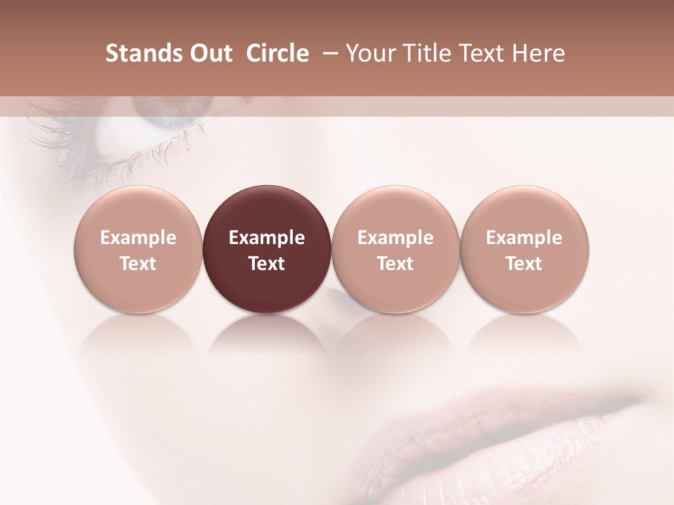 Communication Conference Figure PowerPoint Template