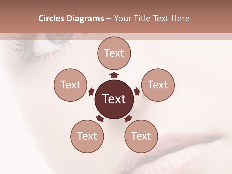 Communication Conference Figure PowerPoint Template