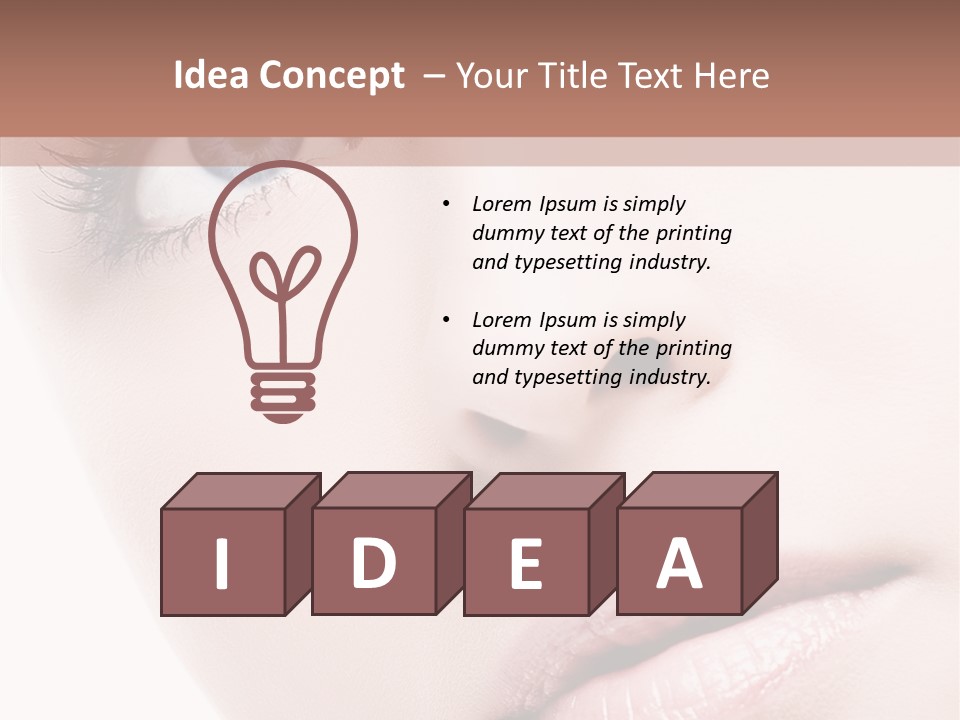 Communication Conference Figure PowerPoint Template
