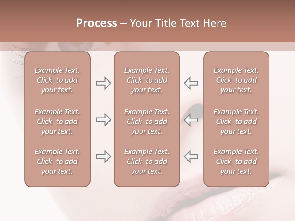 Communication Conference Figure PowerPoint Template