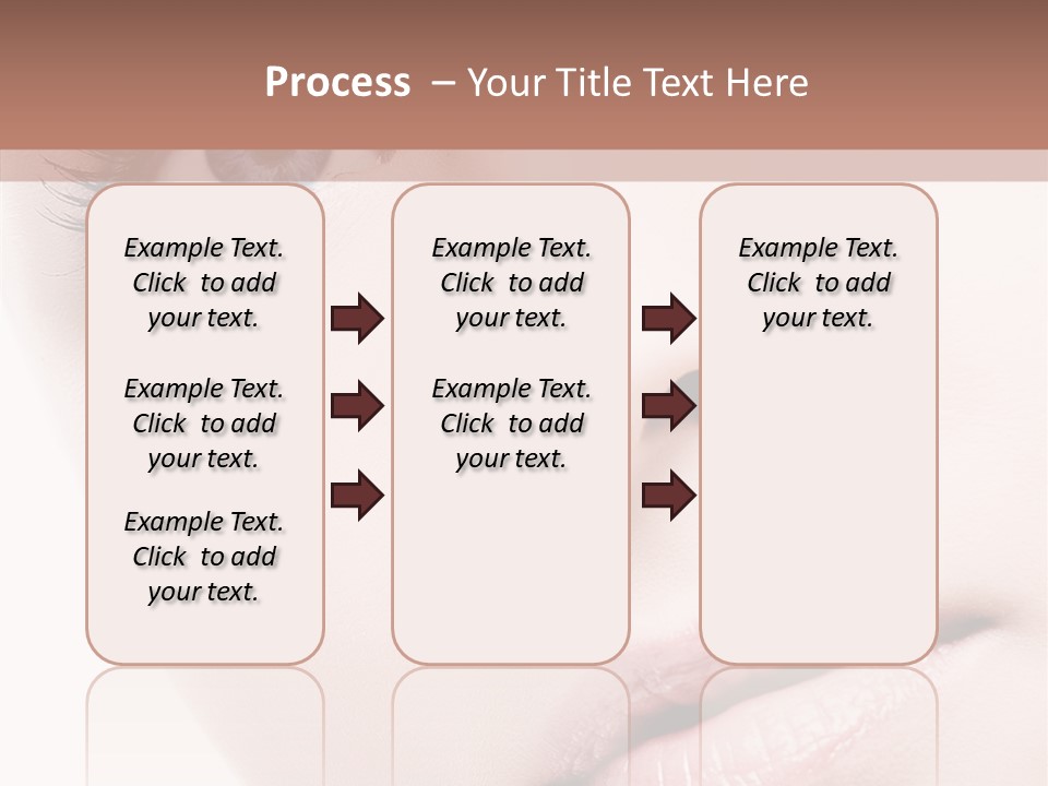 Communication Conference Figure PowerPoint Template