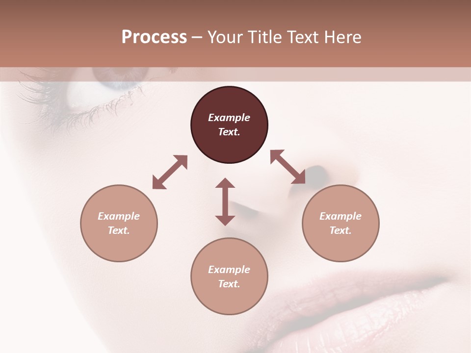 Communication Conference Figure PowerPoint Template