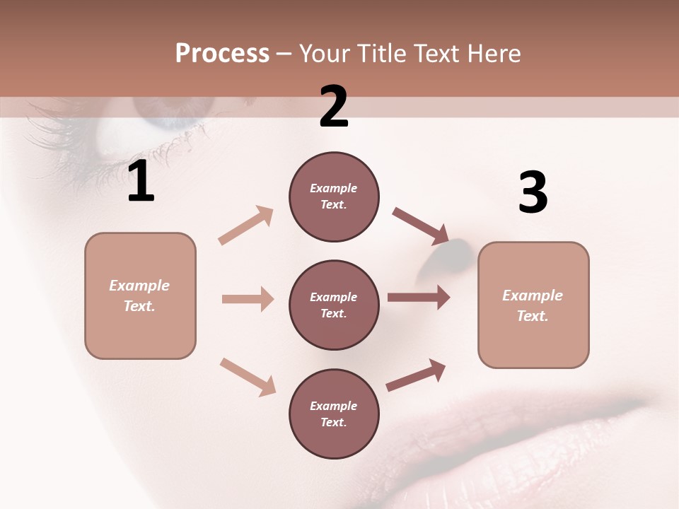 Communication Conference Figure PowerPoint Template