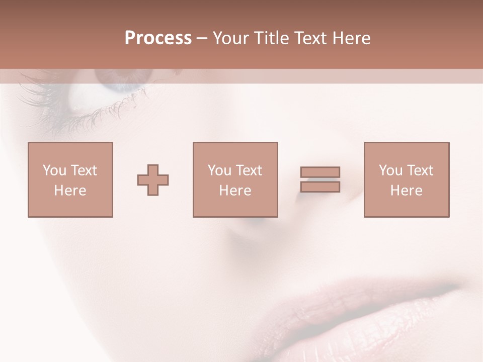 Communication Conference Figure PowerPoint Template