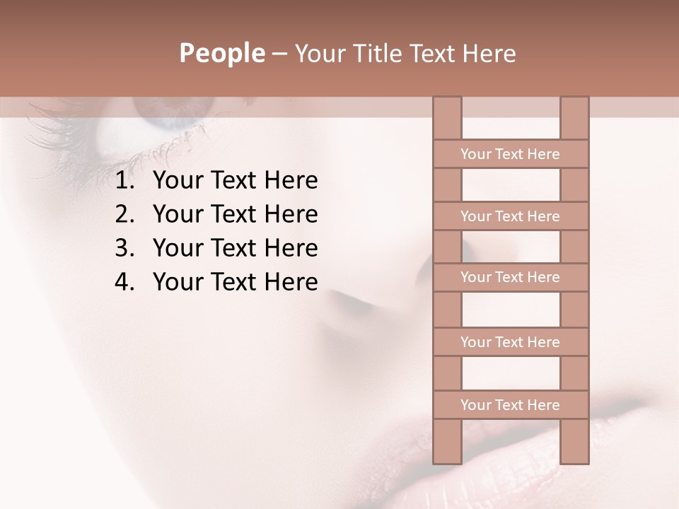 Communication Conference Figure PowerPoint Template