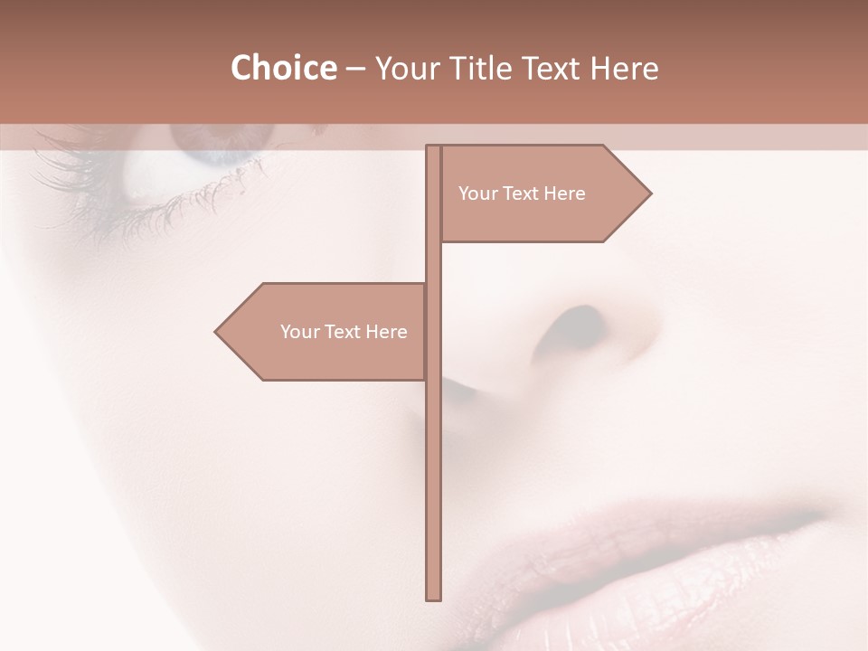 Communication Conference Figure PowerPoint Template