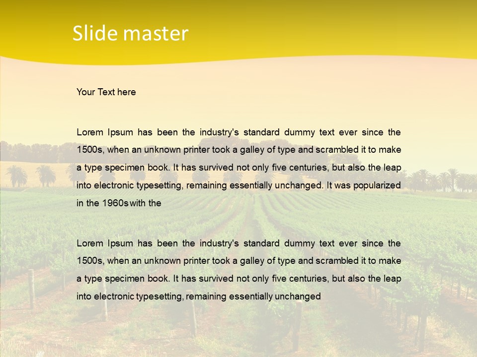 Sky Rural South PowerPoint Template