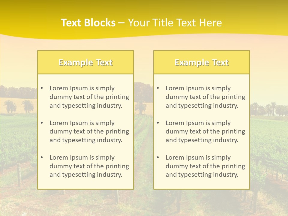 Sky Rural South PowerPoint Template